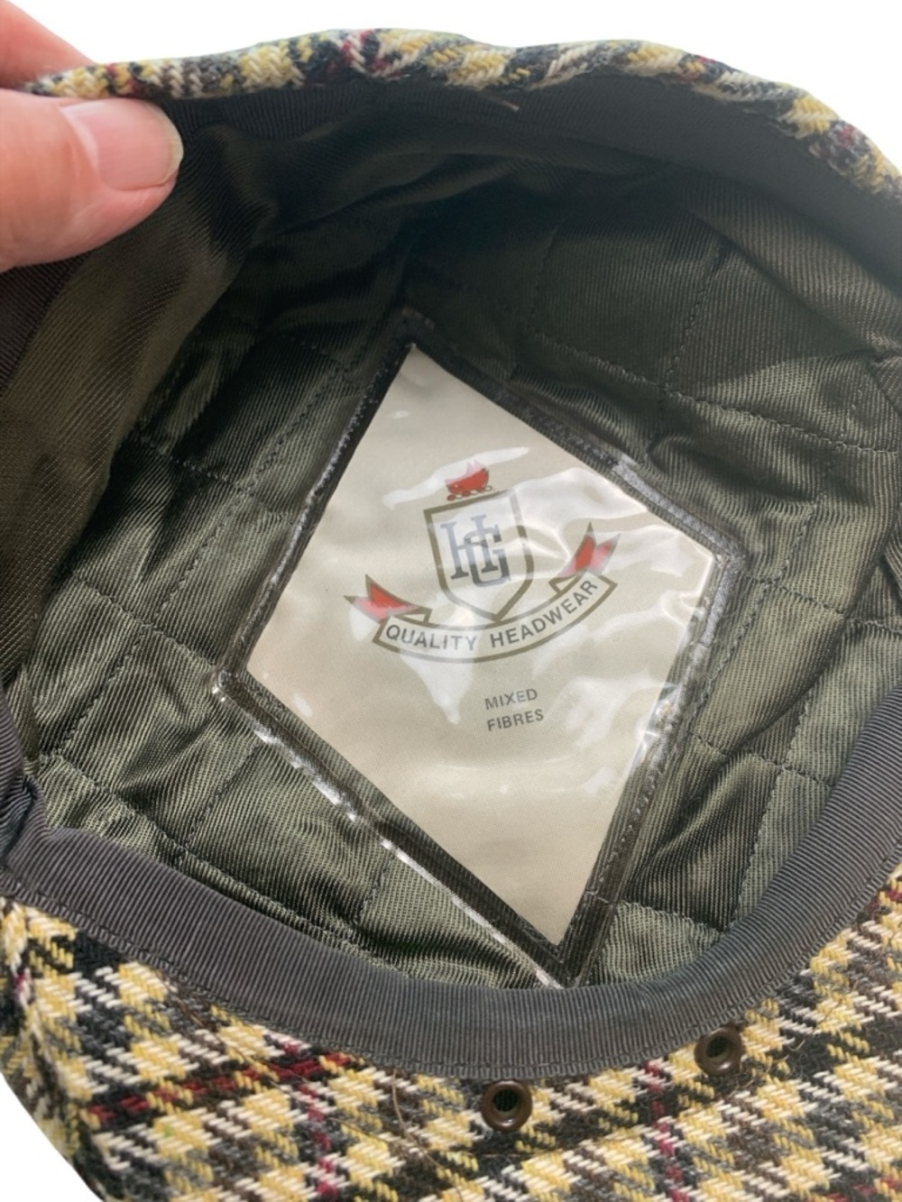 Men’s Plaid Cap